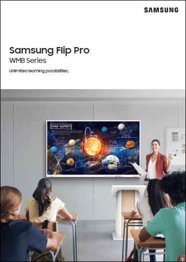 Monitor Flip Pro WM85B broszura