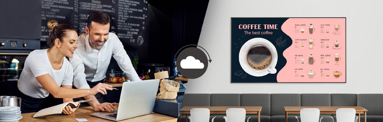 Monitory reklamowe z oprogramowaniem LG SuperSign