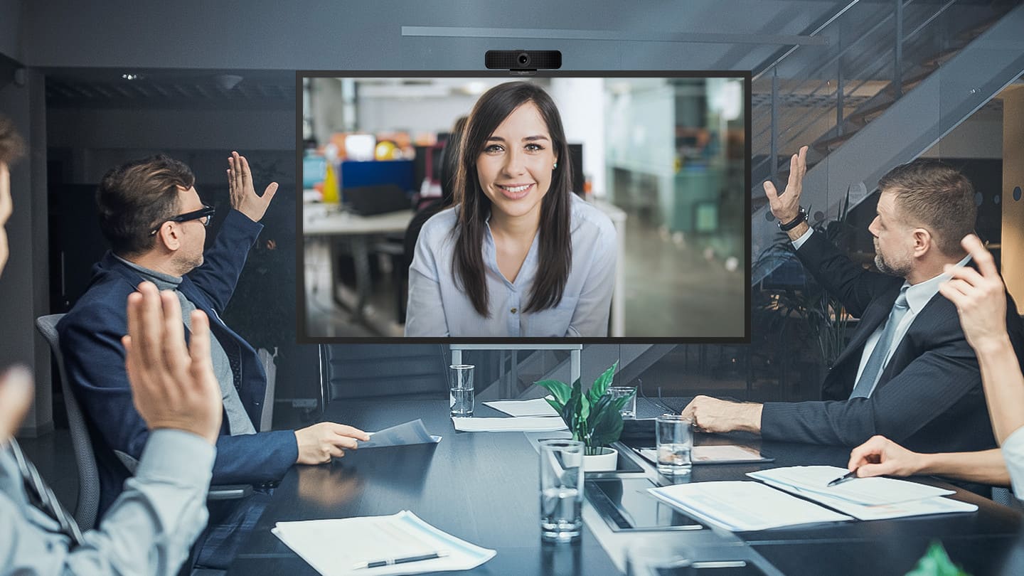 Monitor Samsung do wideokonferencji