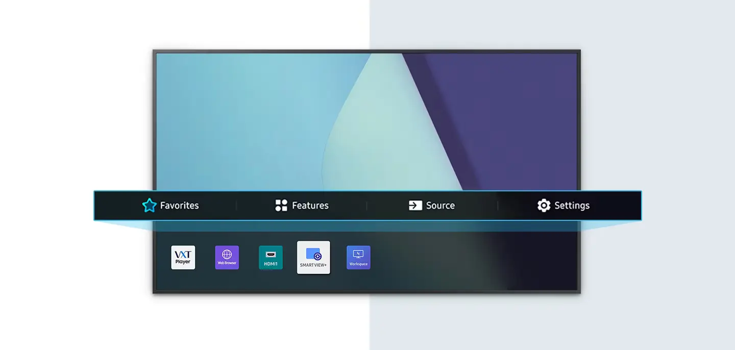 Wyświetlacz Samsung z systemem Tizen i playerem MagicInfo
